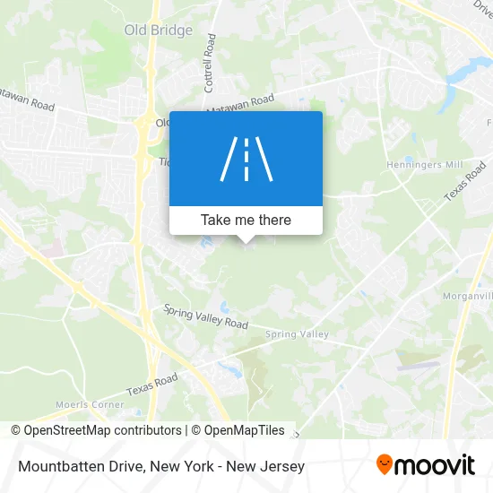 Mountbatten Drive map