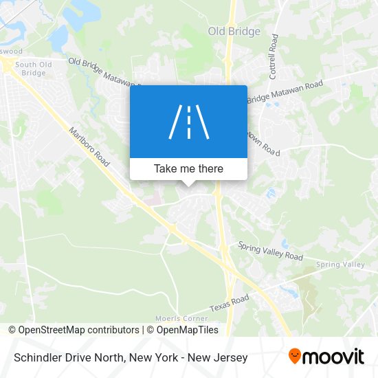 Mapa de Schindler Drive North
