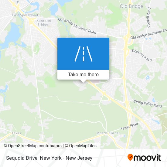 Mapa de Sequdia Drive