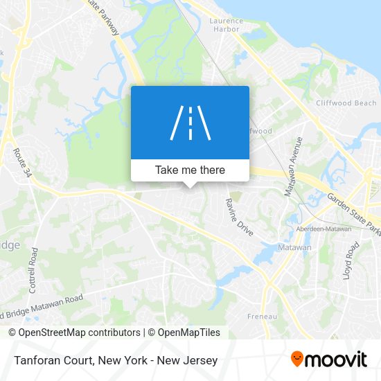 Mapa de Tanforan Court