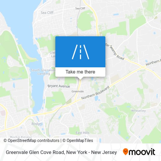 Mapa de Greenvale Glen Cove Road