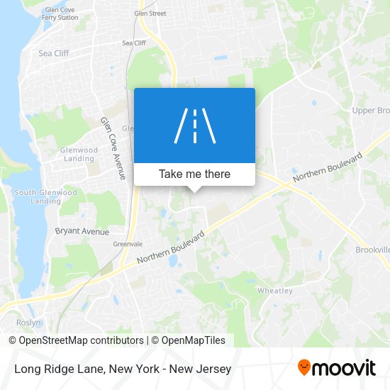 Long Ridge Lane map