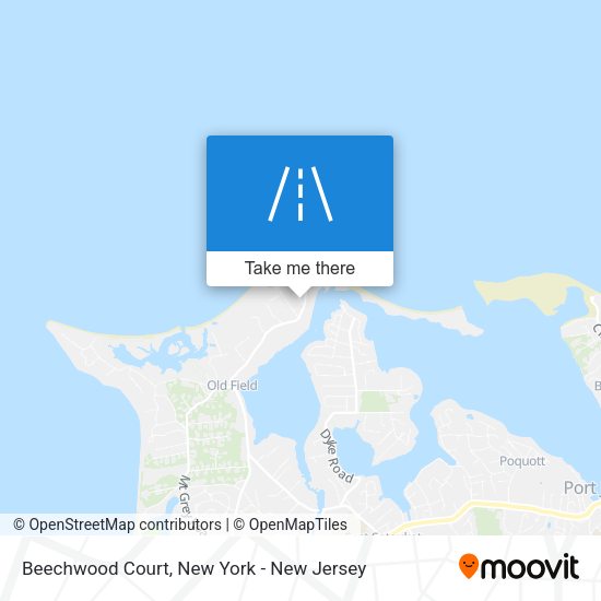 Mapa de Beechwood Court
