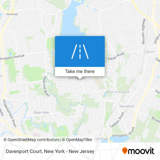 Mapa de Davenport Court