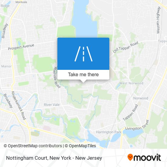 Mapa de Nottingham Court
