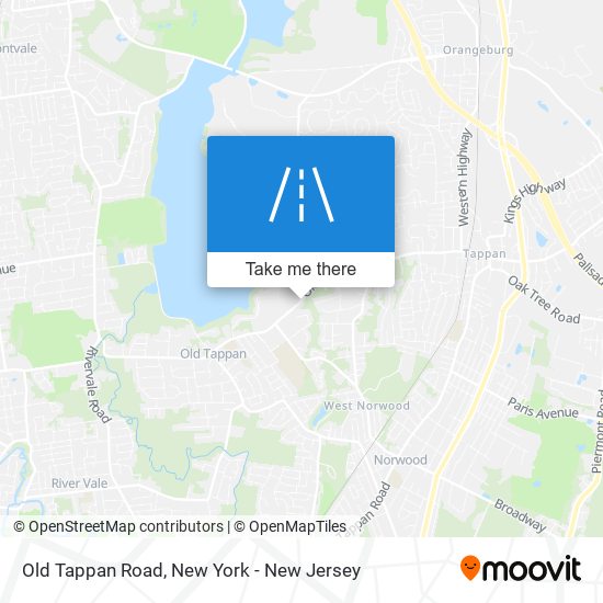 Old Tappan Road map