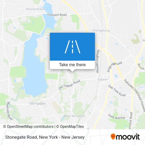 Mapa de Stonegate Road