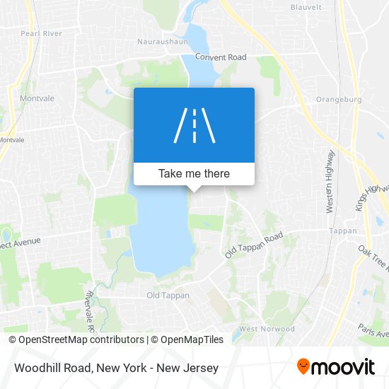 Mapa de Woodhill Road