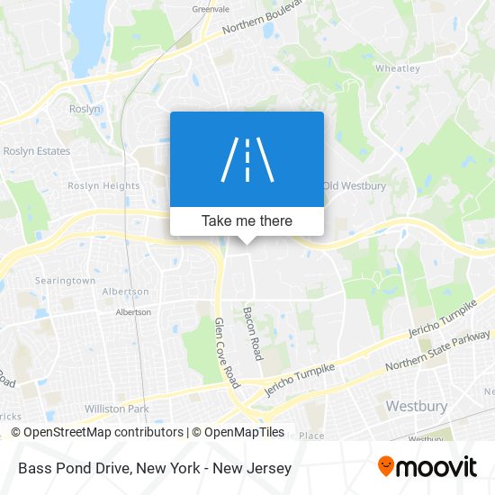 Bass Pond Drive map