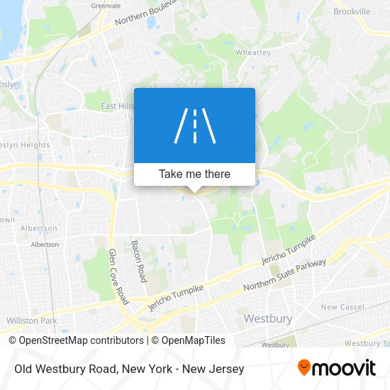 Mapa de Old Westbury Road