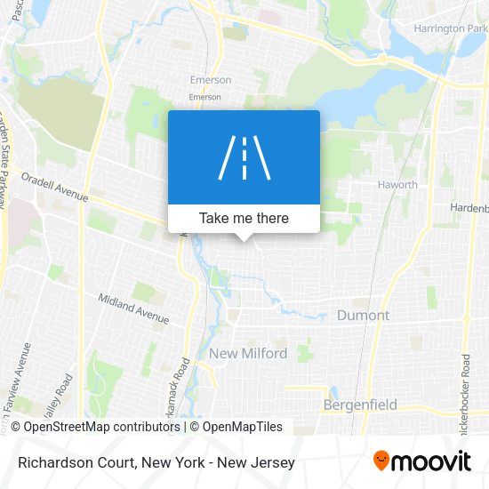 Mapa de Richardson Court