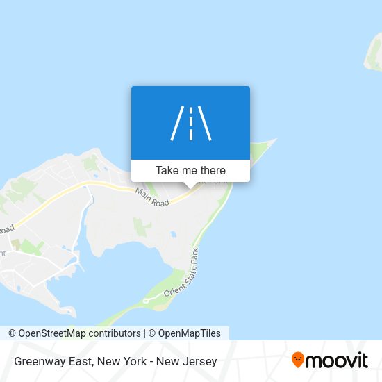 Mapa de Greenway East