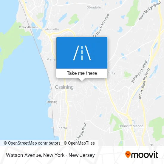 Mapa de Watson Avenue
