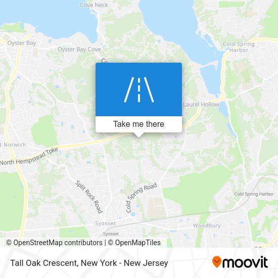 Mapa de Tall Oak Crescent