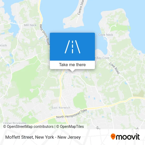 Moffett Street map