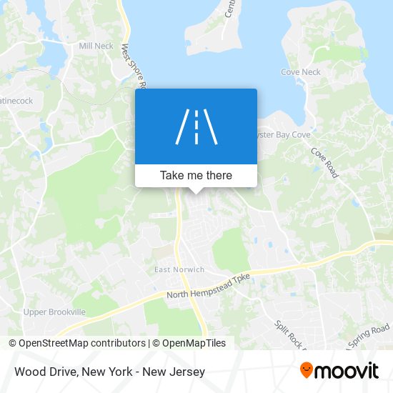 Wood Drive map