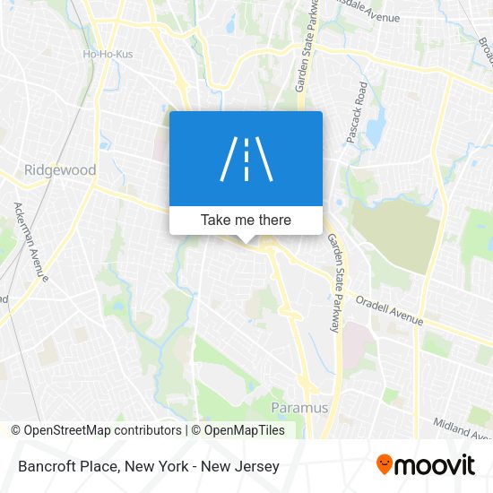 Mapa de Bancroft Place