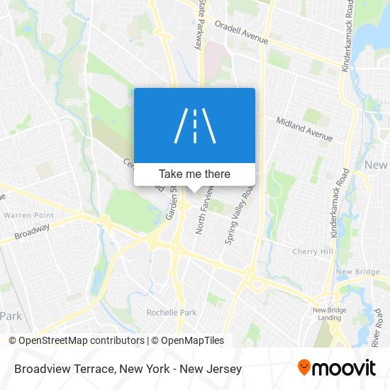 Broadview Terrace map