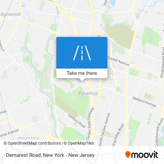 Demarest Road map