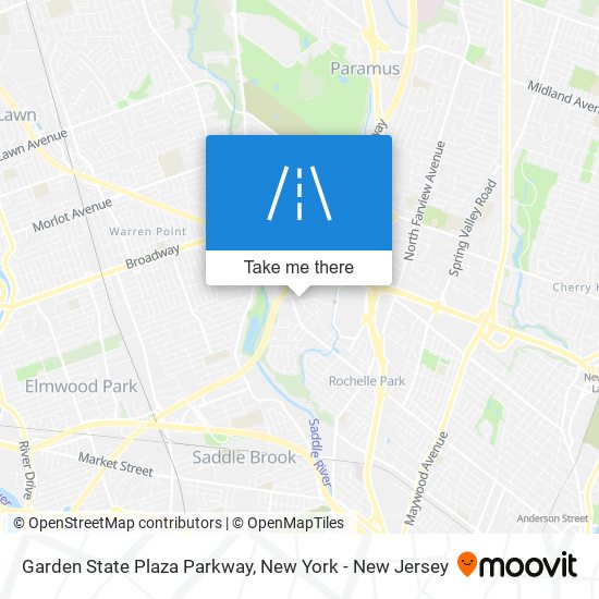 How to get to Garden State Plaza in Paramus, Nj by Bus, Subway or Train?
