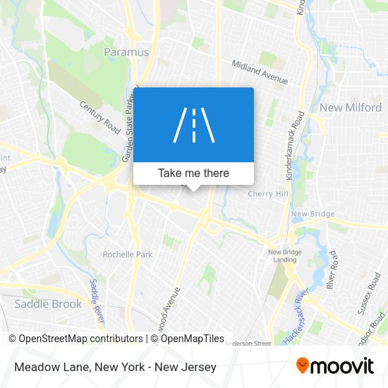 Mapa de Meadow Lane