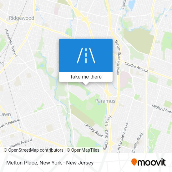 Mapa de Melton Place
