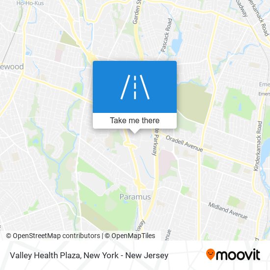 Valley Health Plaza map