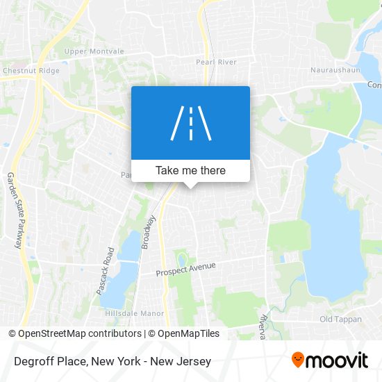 Degroff Place map
