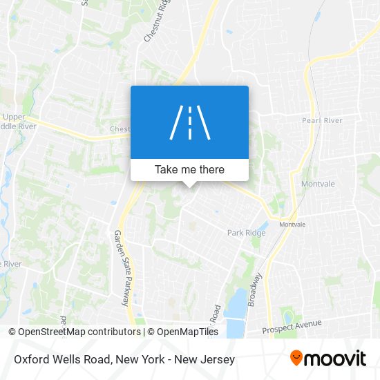 Mapa de Oxford Wells Road