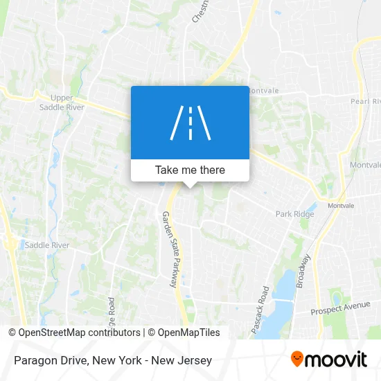 Paragon Drive map