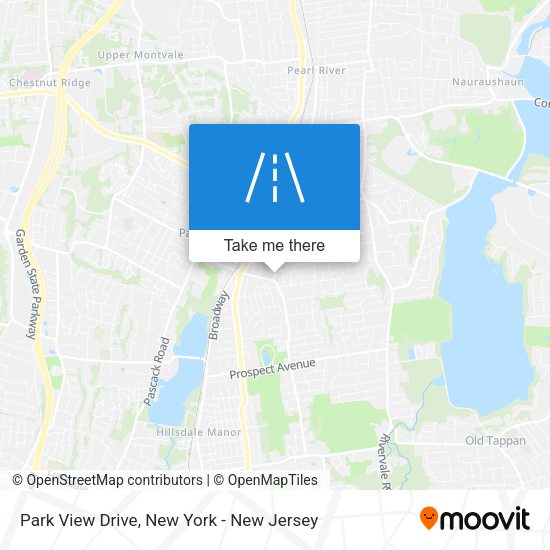 Park View Drive map