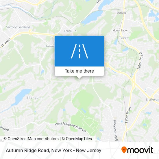 Mapa de Autumn Ridge Road
