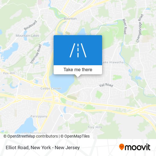 Elliot Road map