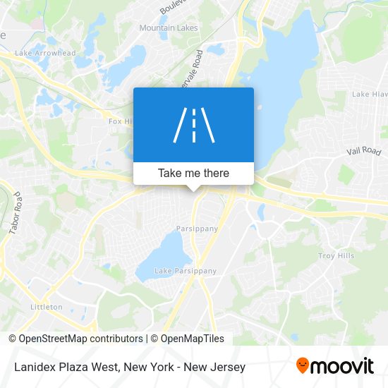 Mapa de Lanidex Plaza West