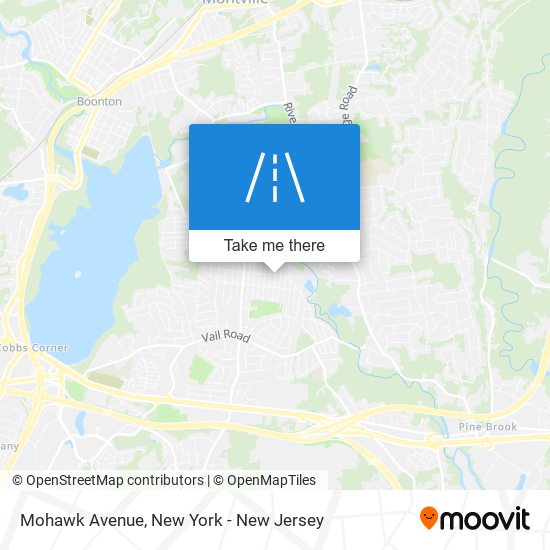 Mohawk Avenue map