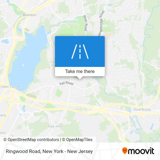 Ringwood Road map