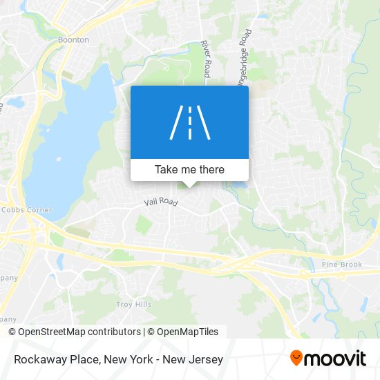 Rockaway Place map