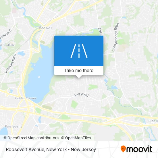 Mapa de Roosevelt Avenue