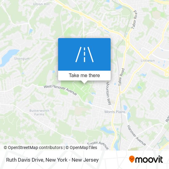 Ruth Davis Drive map