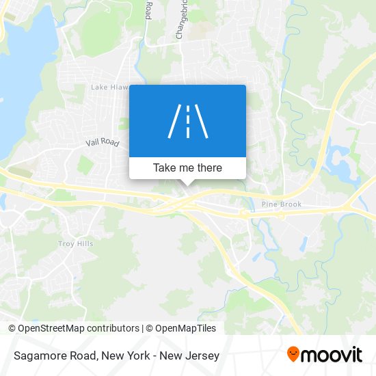 Sagamore Road map