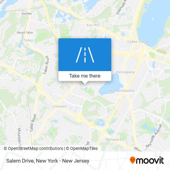 Salem Drive map