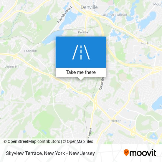 Skyview Terrace map