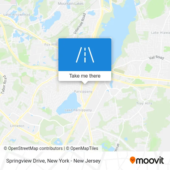 Springview Drive map