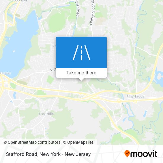 Mapa de Stafford Road