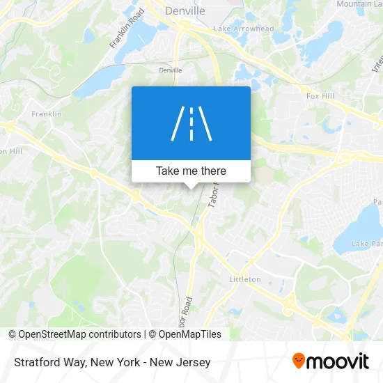 Stratford Way map
