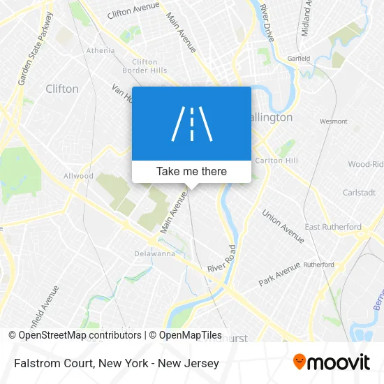 Falstrom Court map