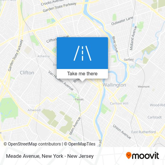 Mapa de Meade Avenue