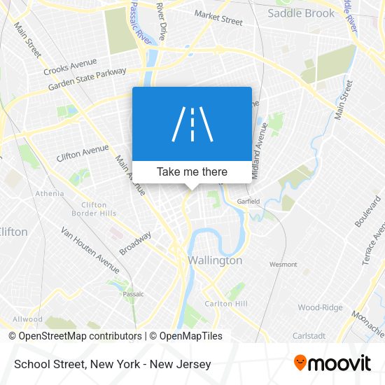 Mapa de School Street