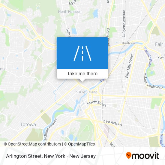 Arlington Street map