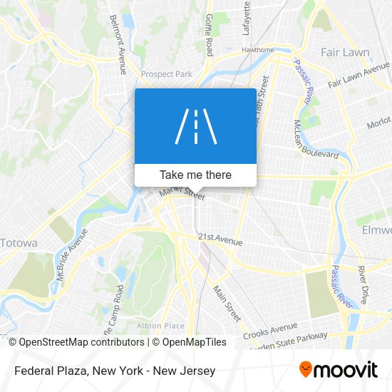 Mapa de Federal Plaza